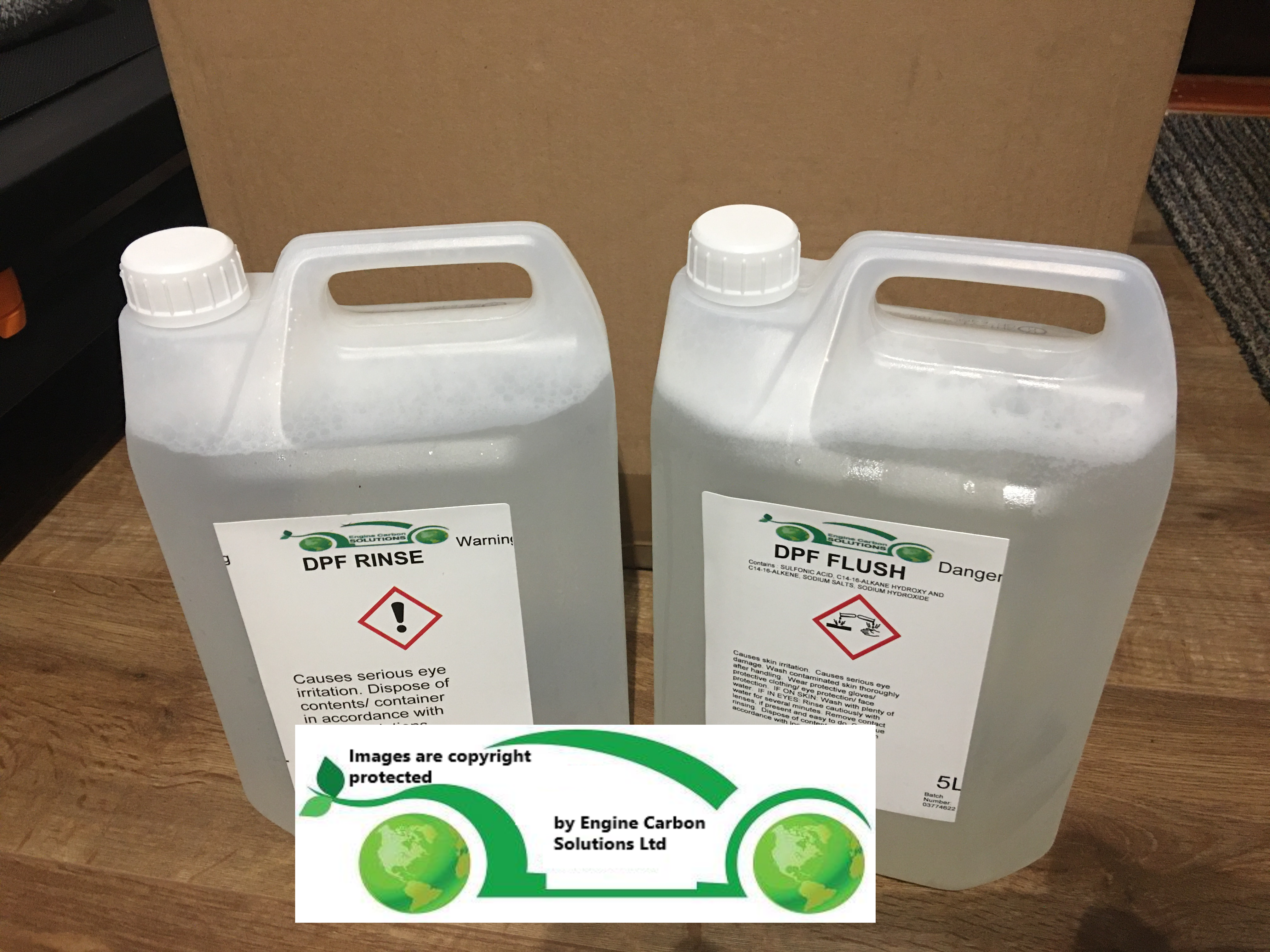 ECS Ultimate DPF cleaning fluid pack